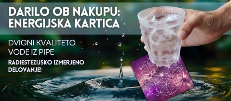 Kako dvigniti vibracijo in kakovost vodi iz pipe?