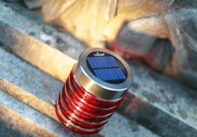 Solarne sveče gorijo do 1000 dni