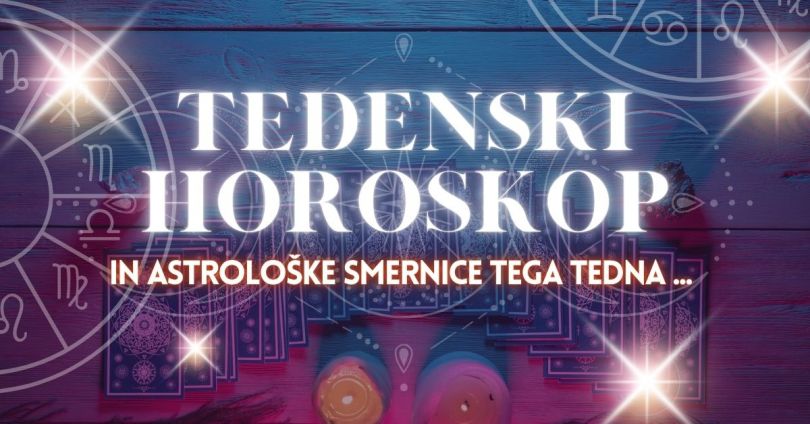 TEDENSKI HOROSKOP: 31. AVGUST–6. SEPTEMBER 2026