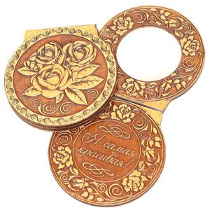 Altajsko ogledalo iz brezove skorje