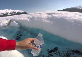 Moč izvirske in ledeniške vode