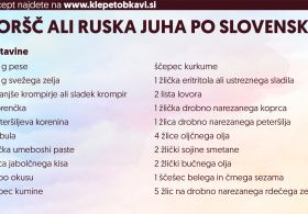 Razkrivamo recepte za praznično božično pojedino