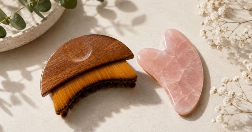 Gua sha ali limfna krtačka? Kaj izbrati za obraz?