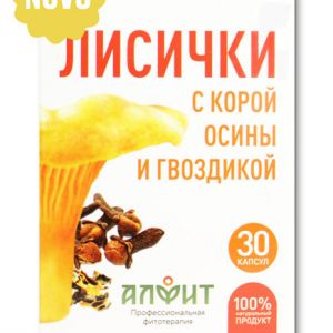 Lisičke, trepetlika, nageljnove žbice (primerno za otroke)