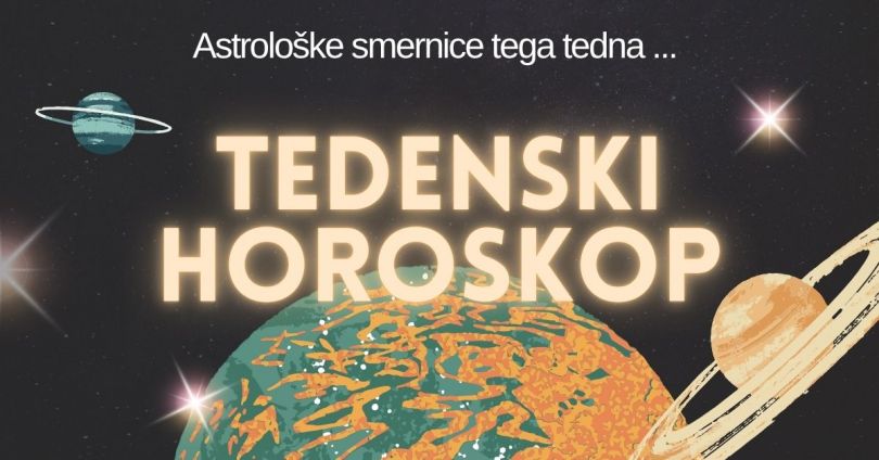 TEDENSKI HOROSKOP: 24.–30. AVGUST 2026