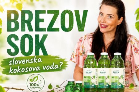 Brezov sok: slovenska kokosova voda za hidracijo, razstrupljanje in več pomladne energije