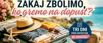 Zakaj zbolimo, ko gremo na dopust?
