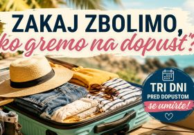 Zakaj zbolimo, ko gremo na dopust?