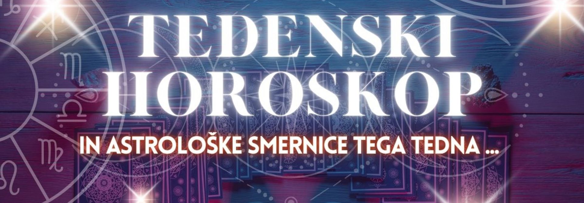 TEDENSKI HOROSKOP: 31. AVGUST–6. SEPTEMBER 2026