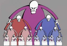 Tako se upravlja z množicami! Resnica o televiziji s slovenskimi podnapisi