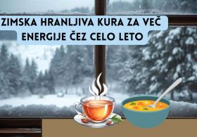 Zimska hranljiva kura za več energije čez celo leto