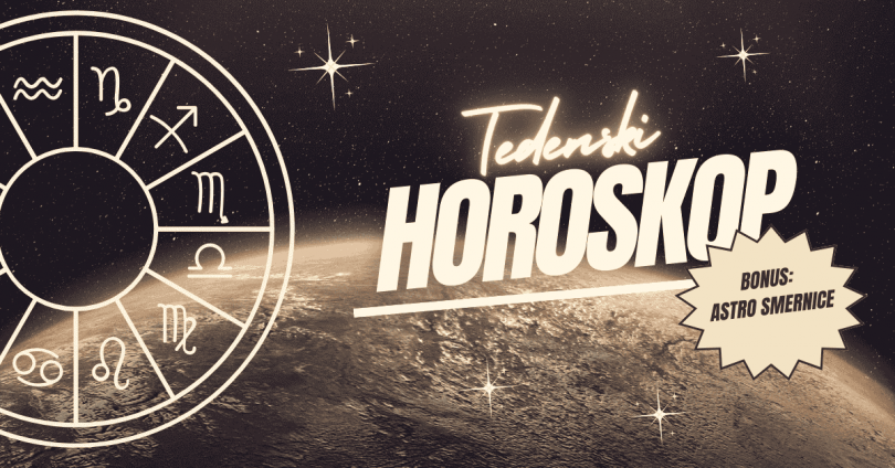 TEDENSKI HOROSKOP: 25.–31. maj 2026