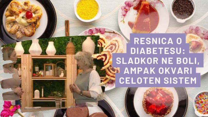 EPIZODA 198: Resnica o DIABETESU: sladkor NE BOLI, ampak okvari CELOTEN SISTEM. Pogovarjali smo se z Darjo Lovšin