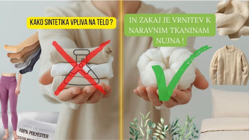 Kako sintetika vpliva na telo – in zakaj je vrnitev k naravnim tkaninam nujna