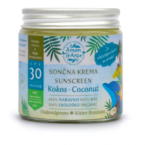 naravna sončna krema